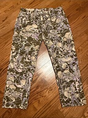 Pilcro The Wanderer paint splatter pants - size 32